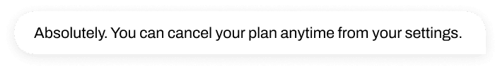 FAQ answer