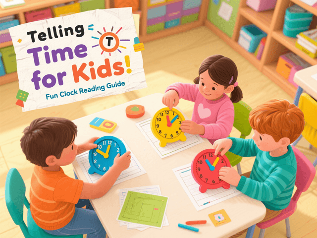 Learn to Tell Time: A Fun Guide for Kids