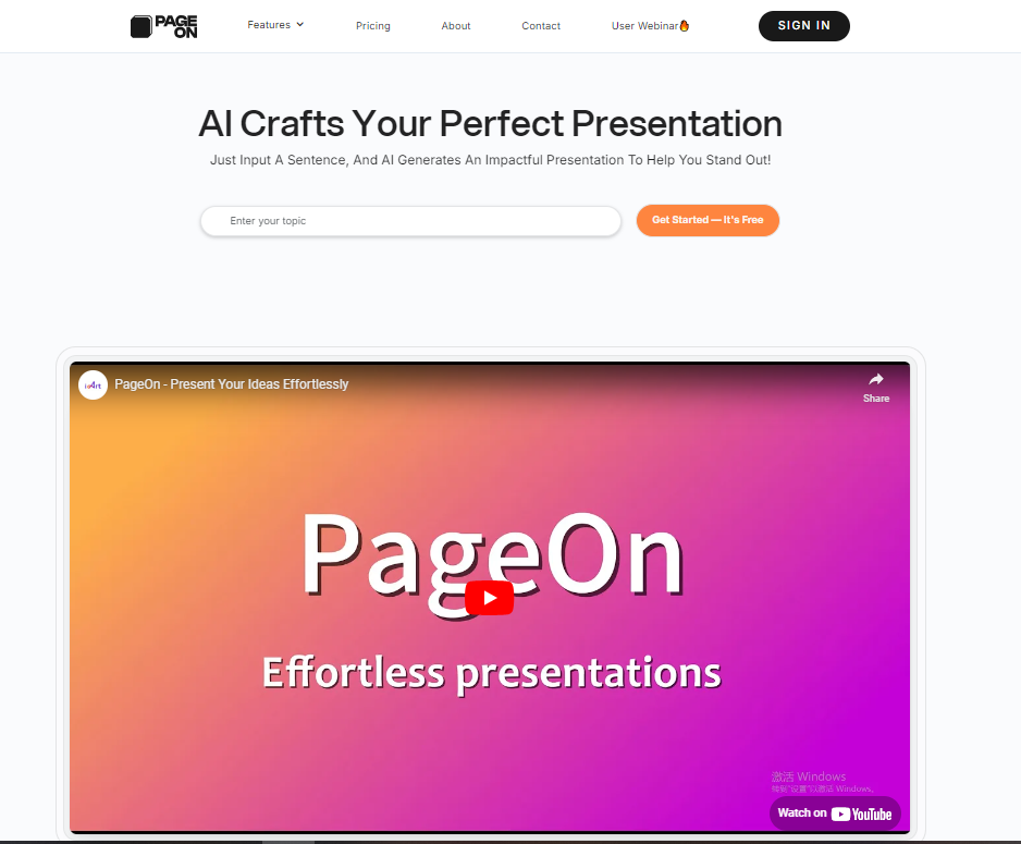 PageOn.ai interface showing go no go template creation process with customization options