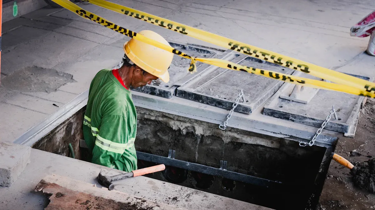 How to Make Your Construction Company Profile Stand Out showing visual elements