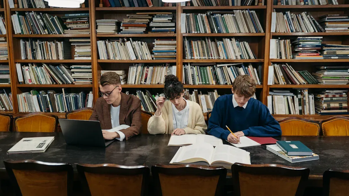 Key Considerations When Selecting a Sociology Research Topic showing a student analyzing research options