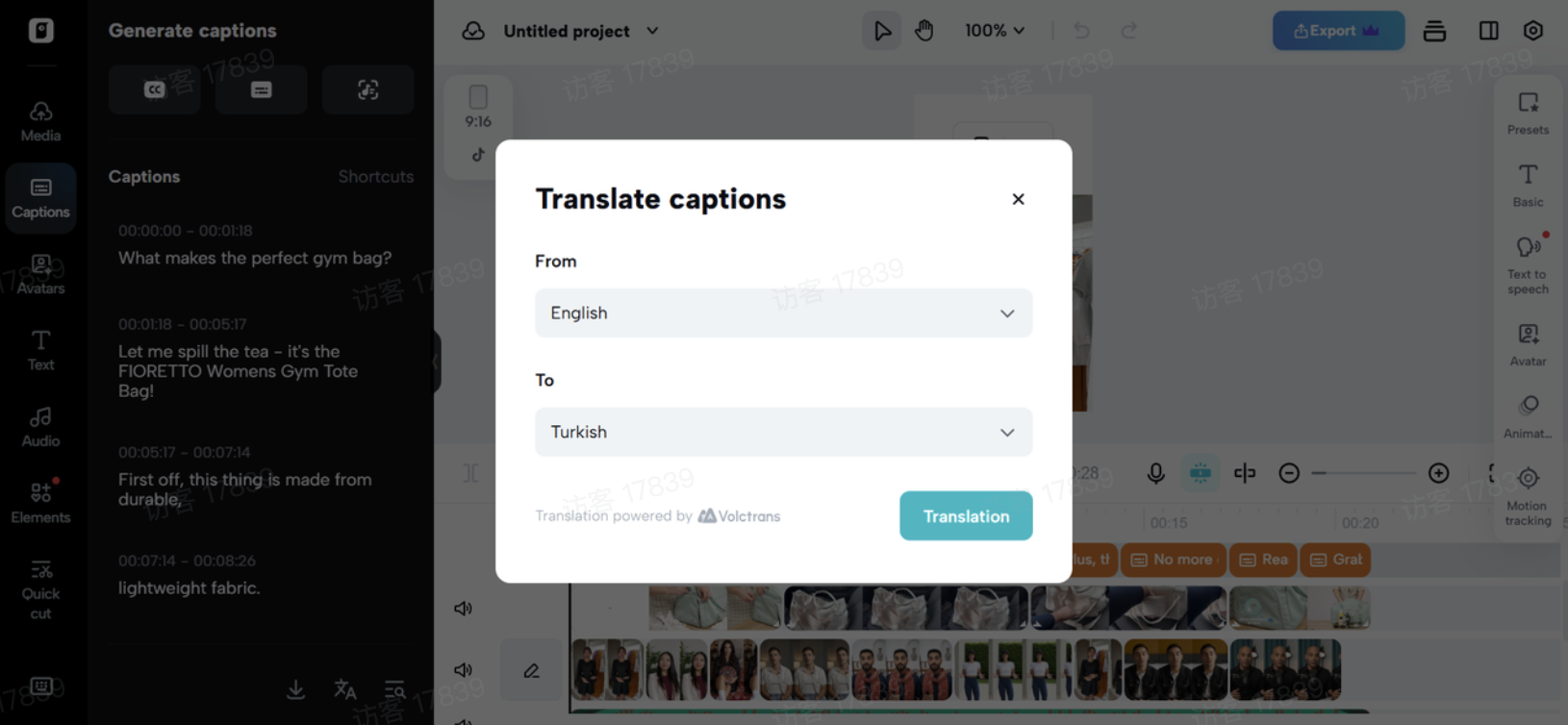 ai video translator